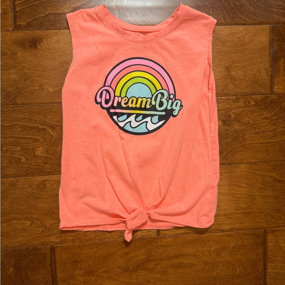 Like New Size 4T Garanimals Dream Big Tank Top - Coral